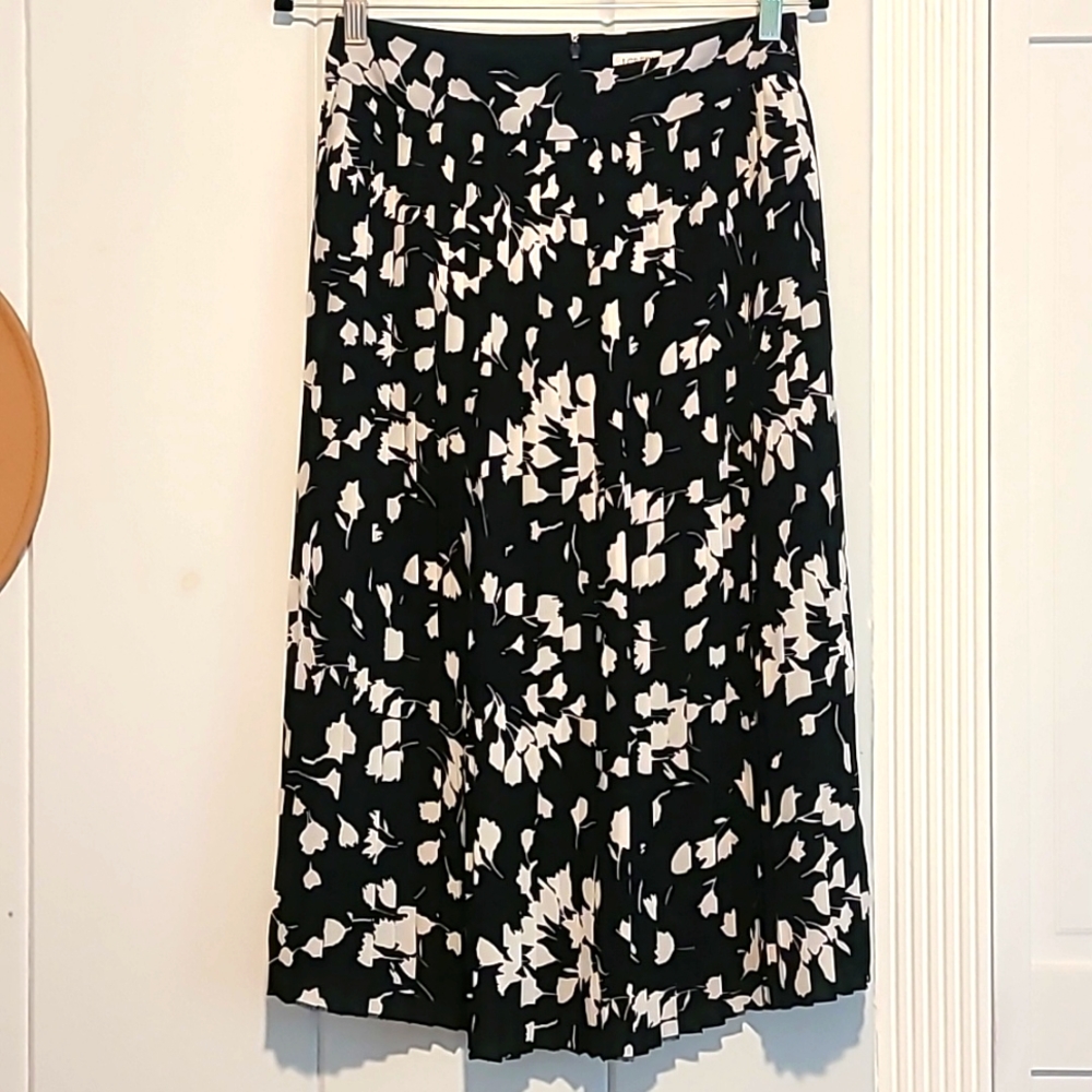 J. CREW pleated midi skirt
